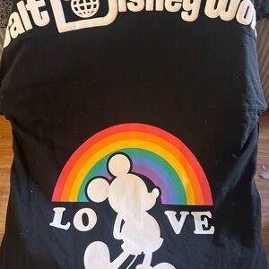 Disney Black with glitter spirit jersey- PRIDE edition! Park exclusive